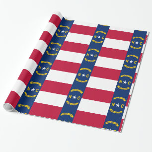 North Carolina flag Wrapping Paper