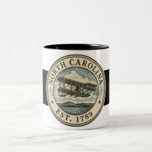 North Carolina Flying Decal Mug