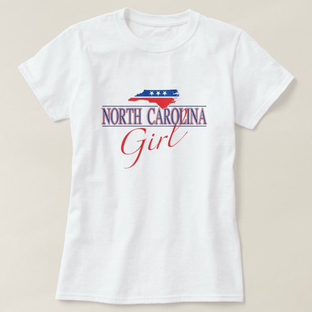 North Carolina Girl Shirt (Design Front)