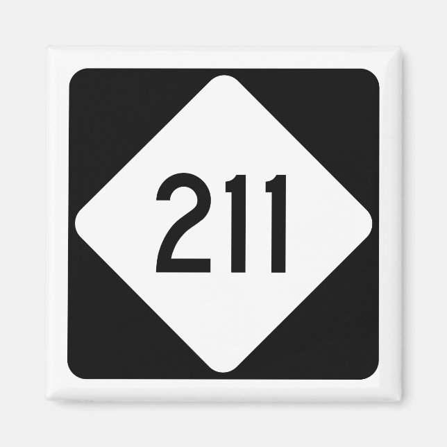 North Carolina Highway 211 Magnet (Front)