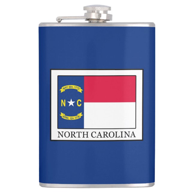 North Carolina Hip Flask (Front)