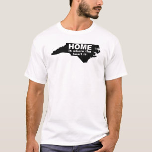 North Carolina Home Away From State T-Shirt Tees