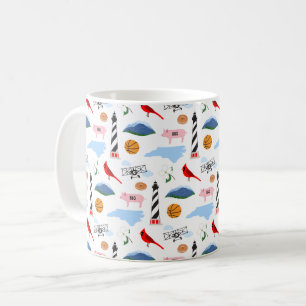 North Carolina Icons Coffee Mug