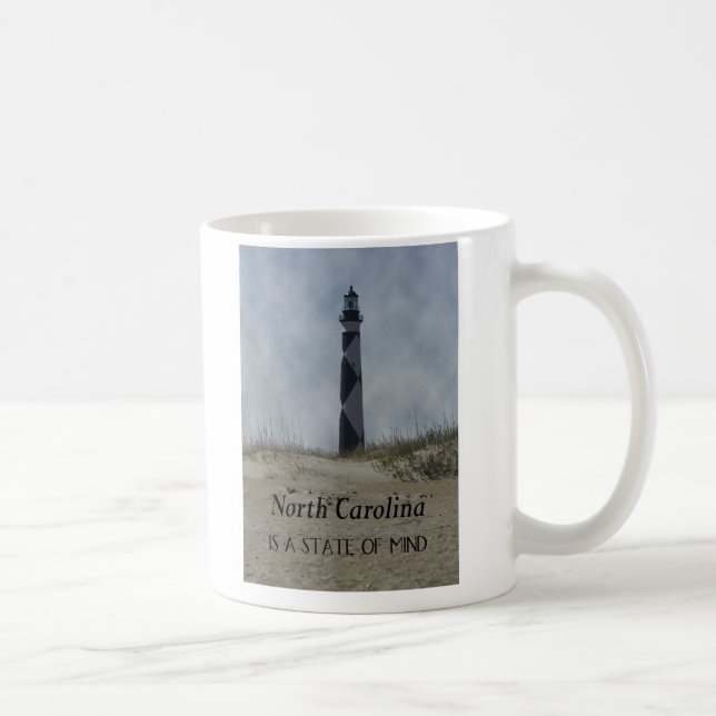 North Carolina is a state of mind Coffee Mug (Right)