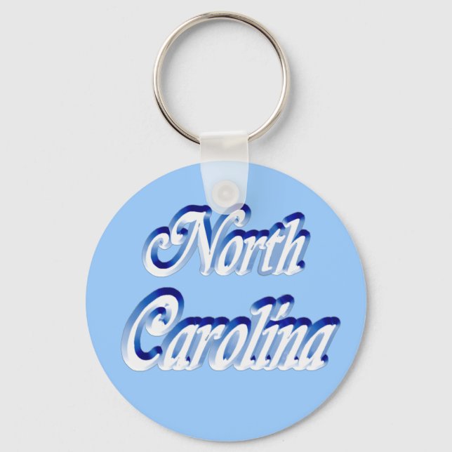 NORTH CAROLINA-KEYCHAIN KEY RING (Front)