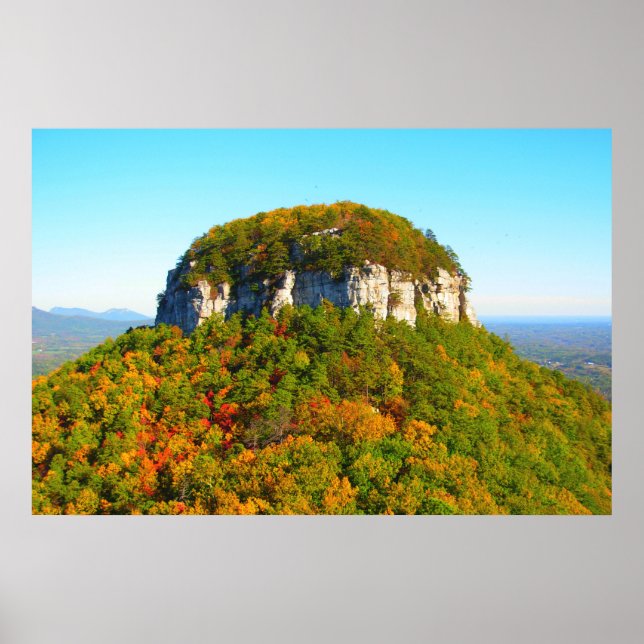 North Carolina Mountain Scenery Poster (Front)