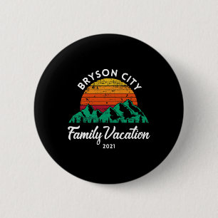North Carolina Mountains Family Vacation Bryson Ci 6 Cm Round Badge