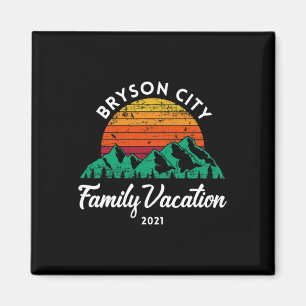 North Carolina Mountains Family Vacation Bryson Ci Magnet