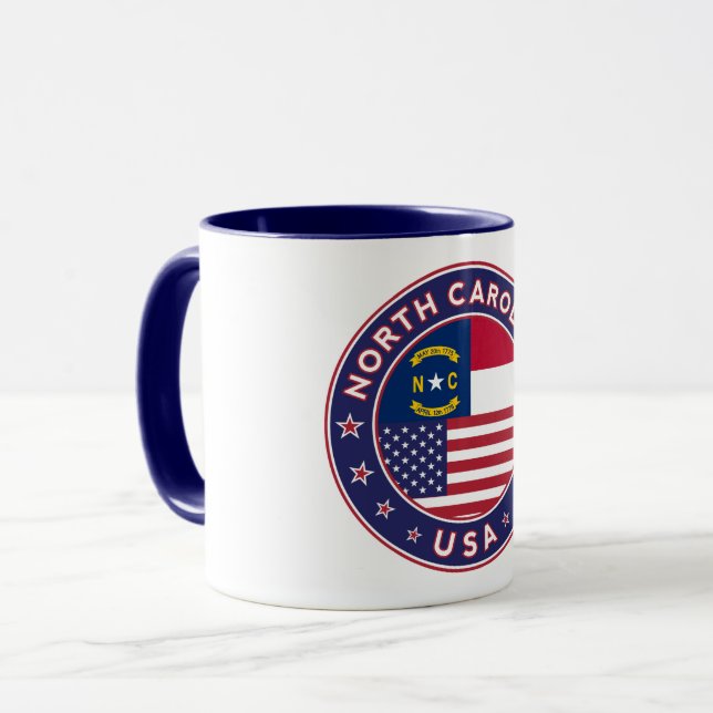 North Carolina Mug (Front Left)