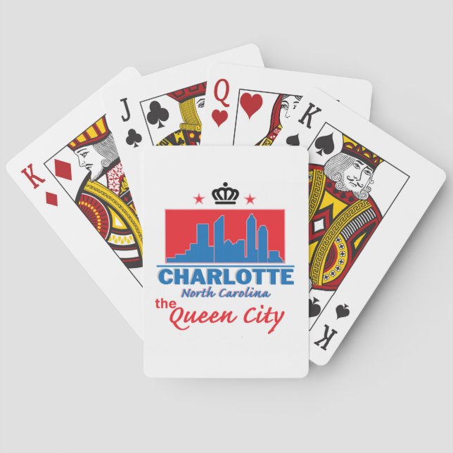 NORTH CAROLINA PLAYING CARDS (Back)