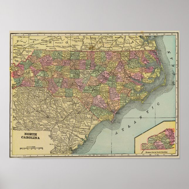 North Carolina Poster (Front)