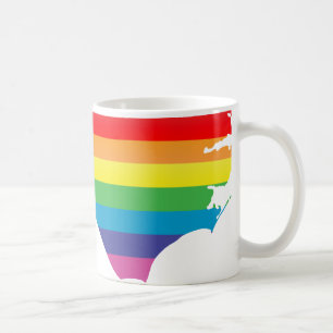 north carolina pride. coffee mug