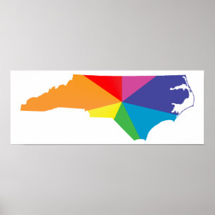 north carolina pride. poster