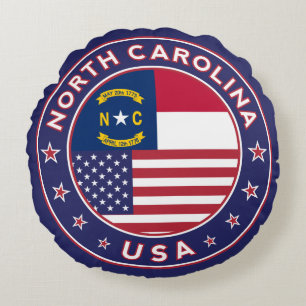 North Carolina Round Cushion