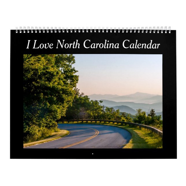 North Carolina Scenic Calendar (Cover)