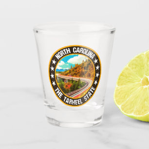 North Carolina Shot Glass