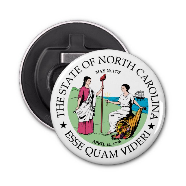 North Carolina sign Bottle Opener (Front)