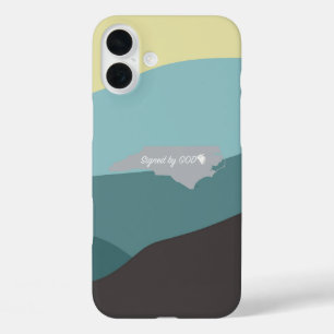 North Carolina, Signed by God iPhone 16 Plus Case