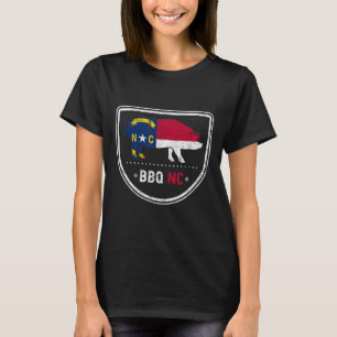 North Carolina State Flag Bbq Nc T-Shirt