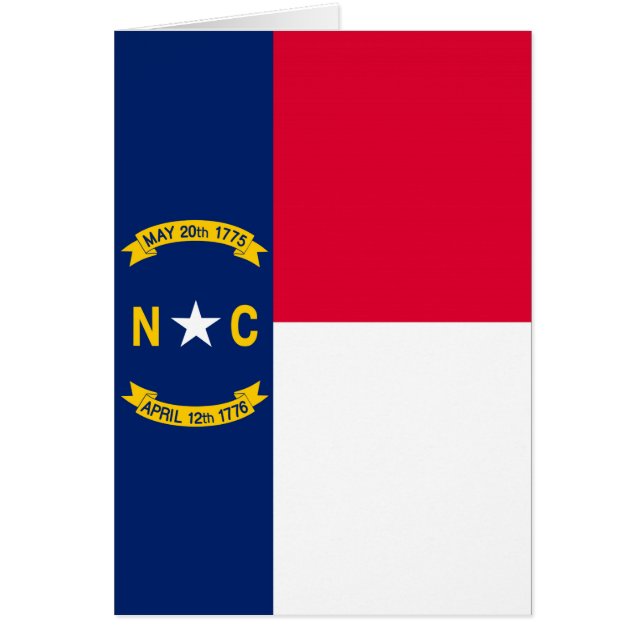 North Carolina State Flag Design (Front)
