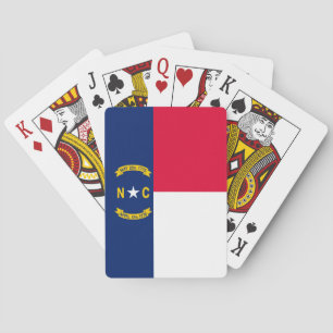 North Carolina State Flag Design Playing Cards