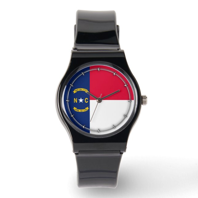 North Carolina State Flag Design Watch (Front)
