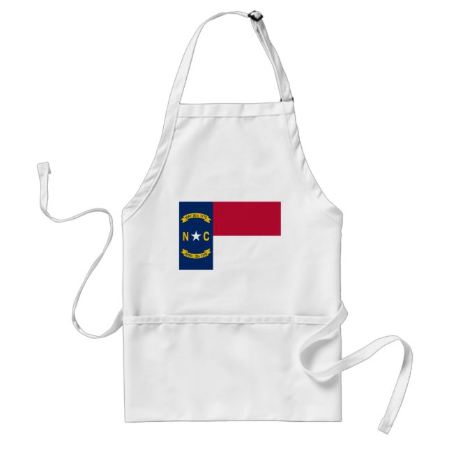 North Carolina State Flag Standard Apron (Front)