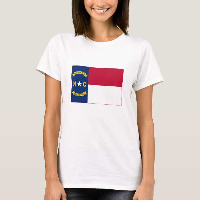 North Carolina State Flag T-Shirt (Front)
