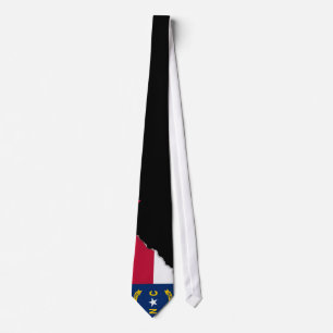 North Carolina State Flag Tie