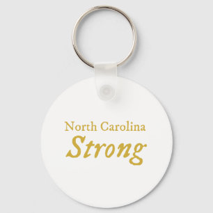 North Carolina Strong Key Ring