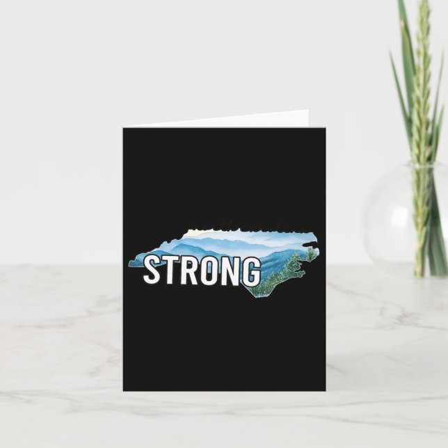 North Carolina Strong Nc State 1  Card (Front)