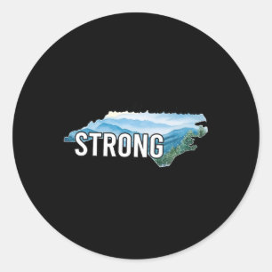 North Carolina Strong Nc State 1  Classic Round Sticker