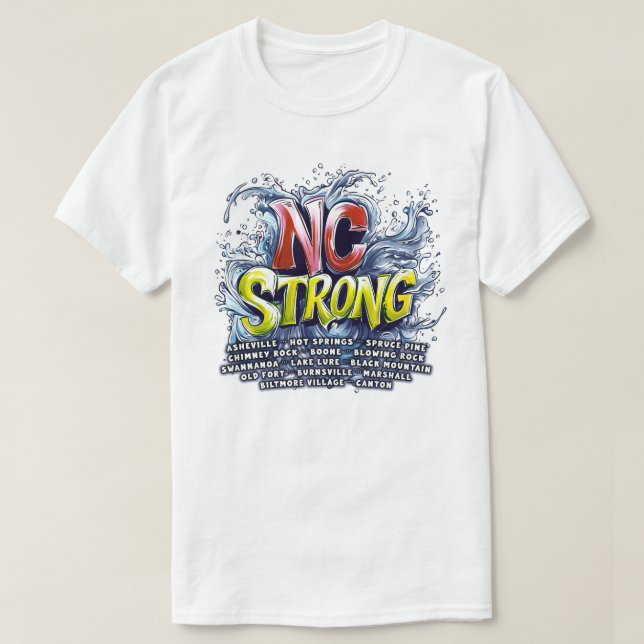 North Carolina Strong T-Shirt (Design Front)