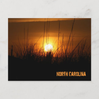 North Carolina Sunset Postcard