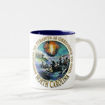 North Carolina Tea Party George Washington Mug