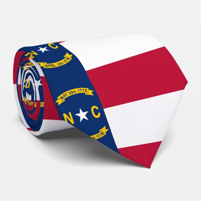 North Carolina Tie (Rolled)