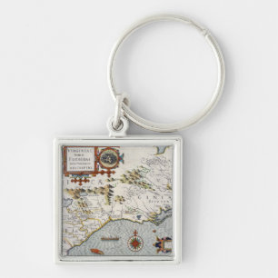 North Carolina, titled 'Virginiae item et Floridae Key Ring