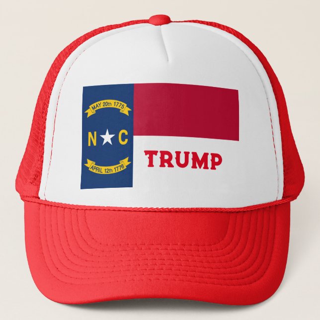 NORTH CAROLINA  TRUCKER HAT (Front)