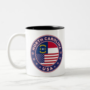 North Carolina Two-Tone Coffee Mug