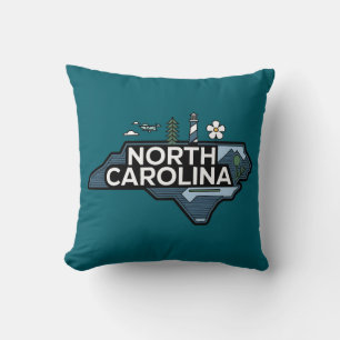 North Carolina, United States of America Cushion