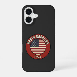 North Carolina United States of America iPhone 16 Case