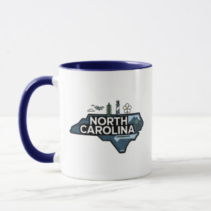 North Carolina, United States of America Mug