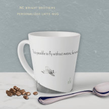North Carolina Wright Brothers Latte Mug