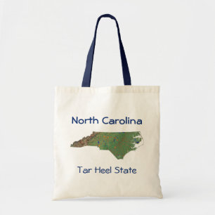 North Carolinian Map Bag