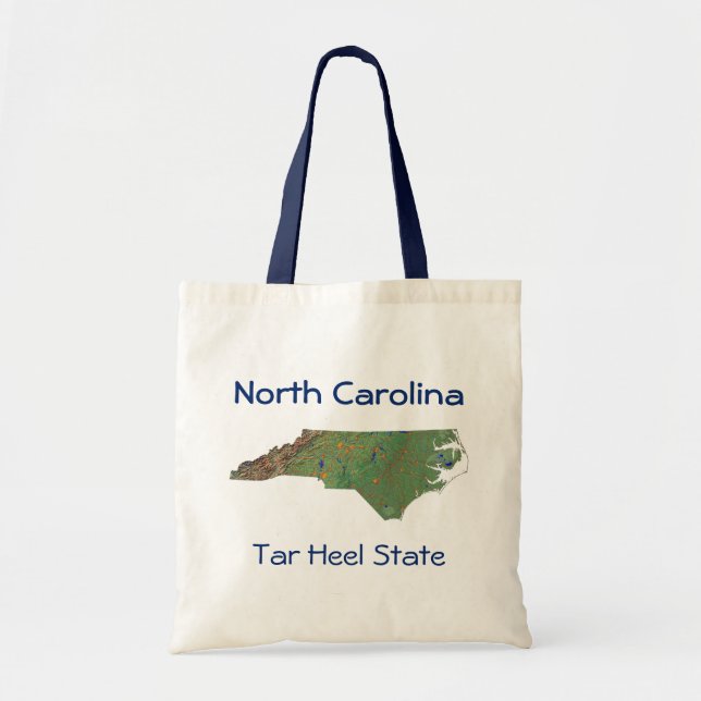 North Carolinian Map Bag (Front)