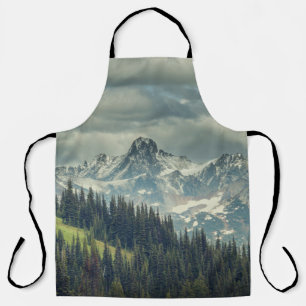 North Cascade: Majestic Mountain Peak. Apron