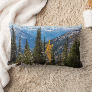 North Cascade Mountains Wenatchee National Forest Lumbar Cushion