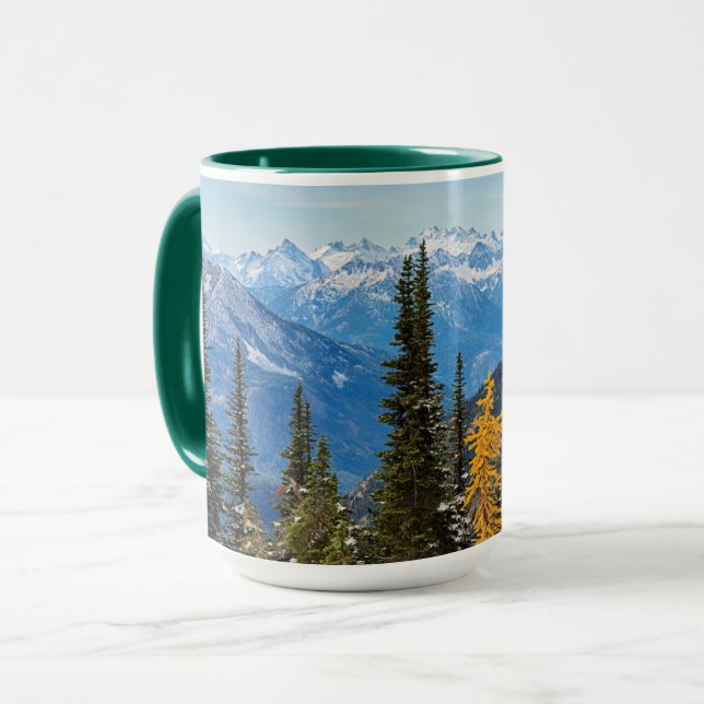 North Cascade Mountains Wenatchee National Forest Mug (Front Left)