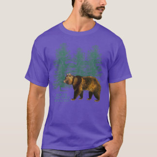 North Cascade National Park Washington Bear Trees T-Shirt