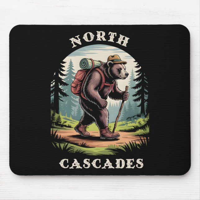 North Cascades  Mouse Pad (Front)